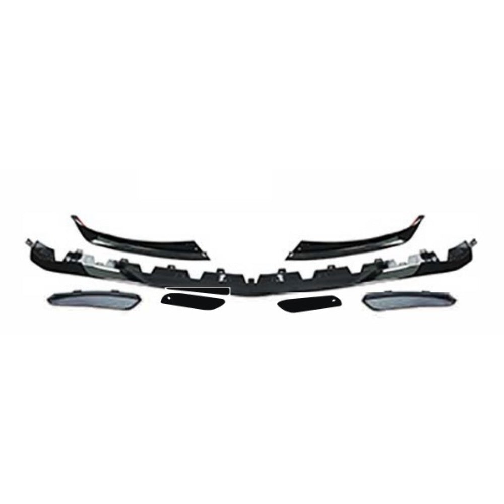 2019-2025 Mercedes A Class AMG Style Front Lip With Splitter - Vicrez