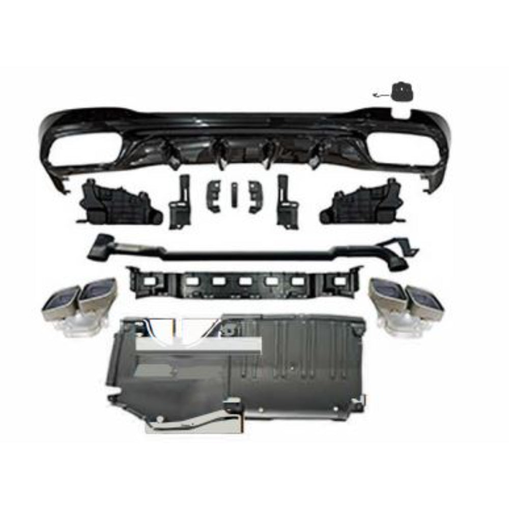 2021-2026 Mercedes C63 AMG Style Rear Diffuser - Vicrez
