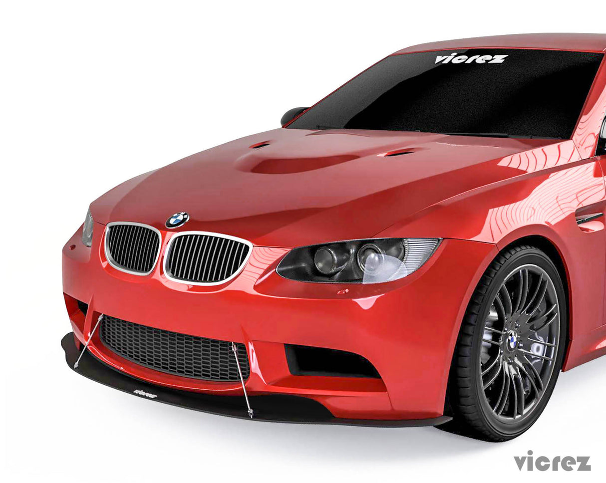 2007-2013 BMW 3 Series Front Bumper Splitter - Vicrez
