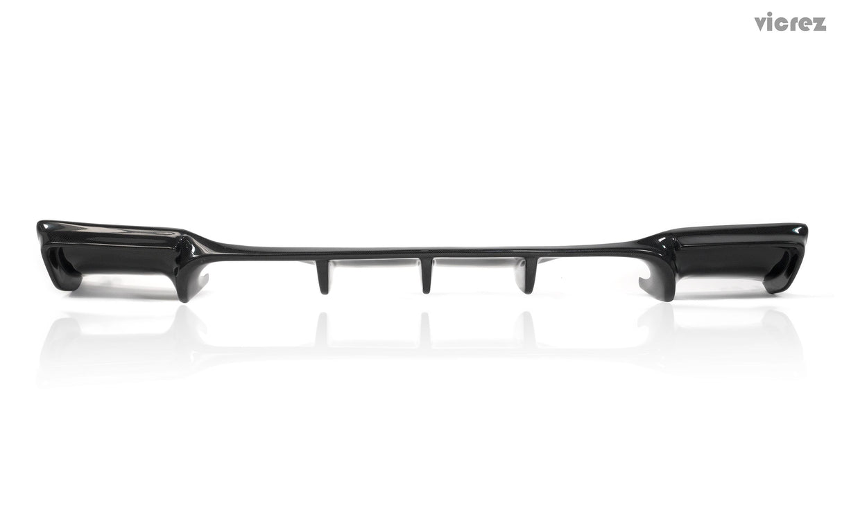 2007-2013 BMW M3 VZ Style Rear Diffuser - Vicrez Carbon Fiber