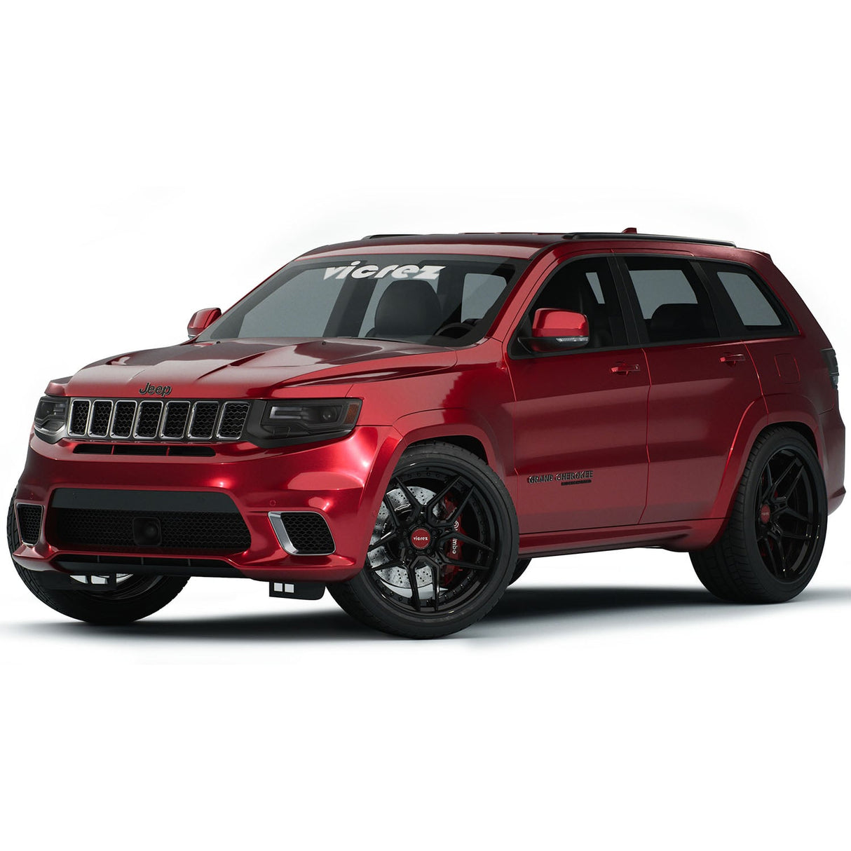 Vicrez Body Kit Conversion Trackhawk SRT Style | Jeep Grand Cherokee 2012-2021