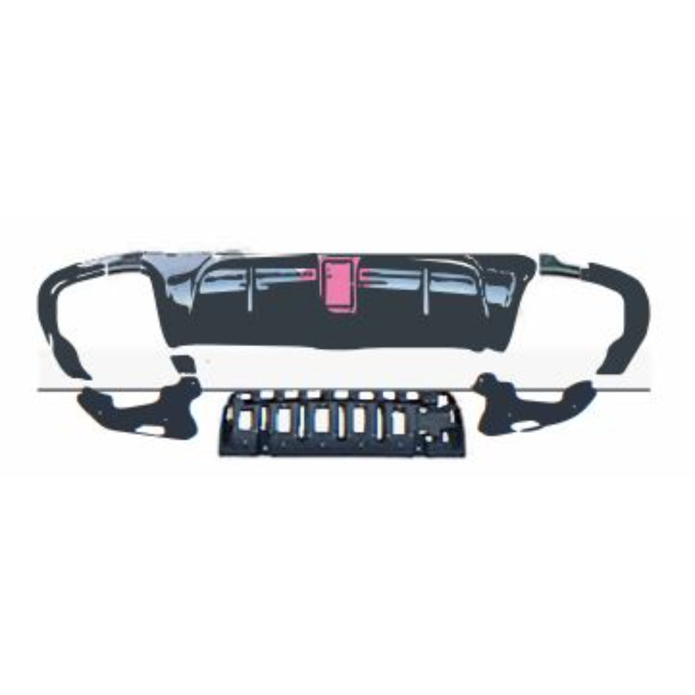 2017-2023 Mercedes E Class BRS Style Rear Diffuser - Vicrez