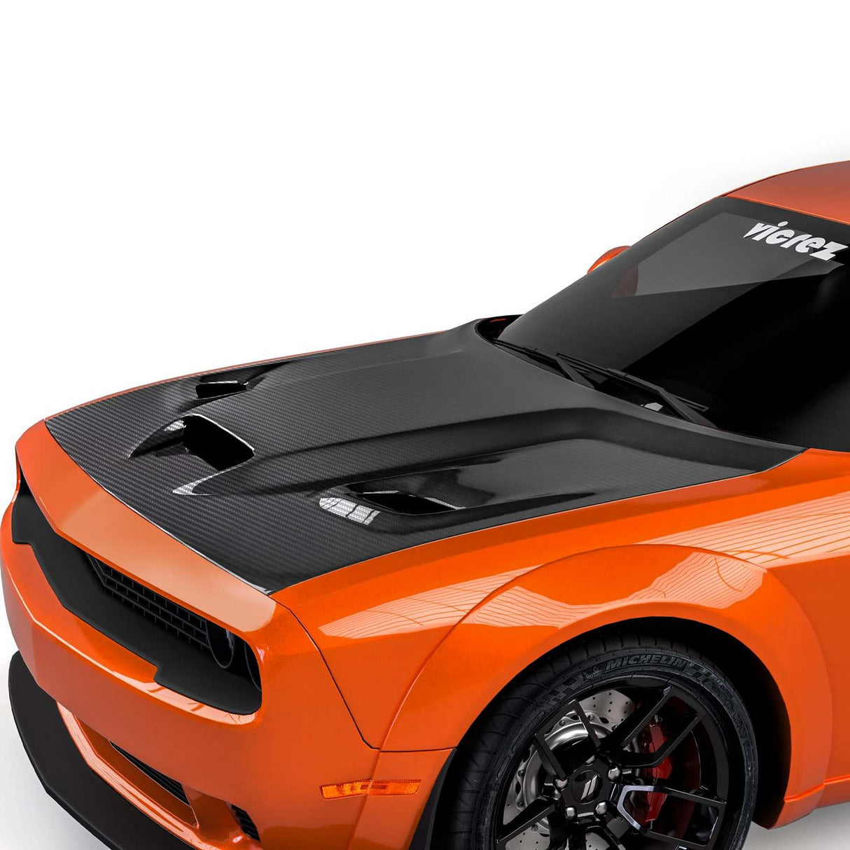 2008-2023 Dodge Challenger Body Kit - Vicrez Carbon Fiber