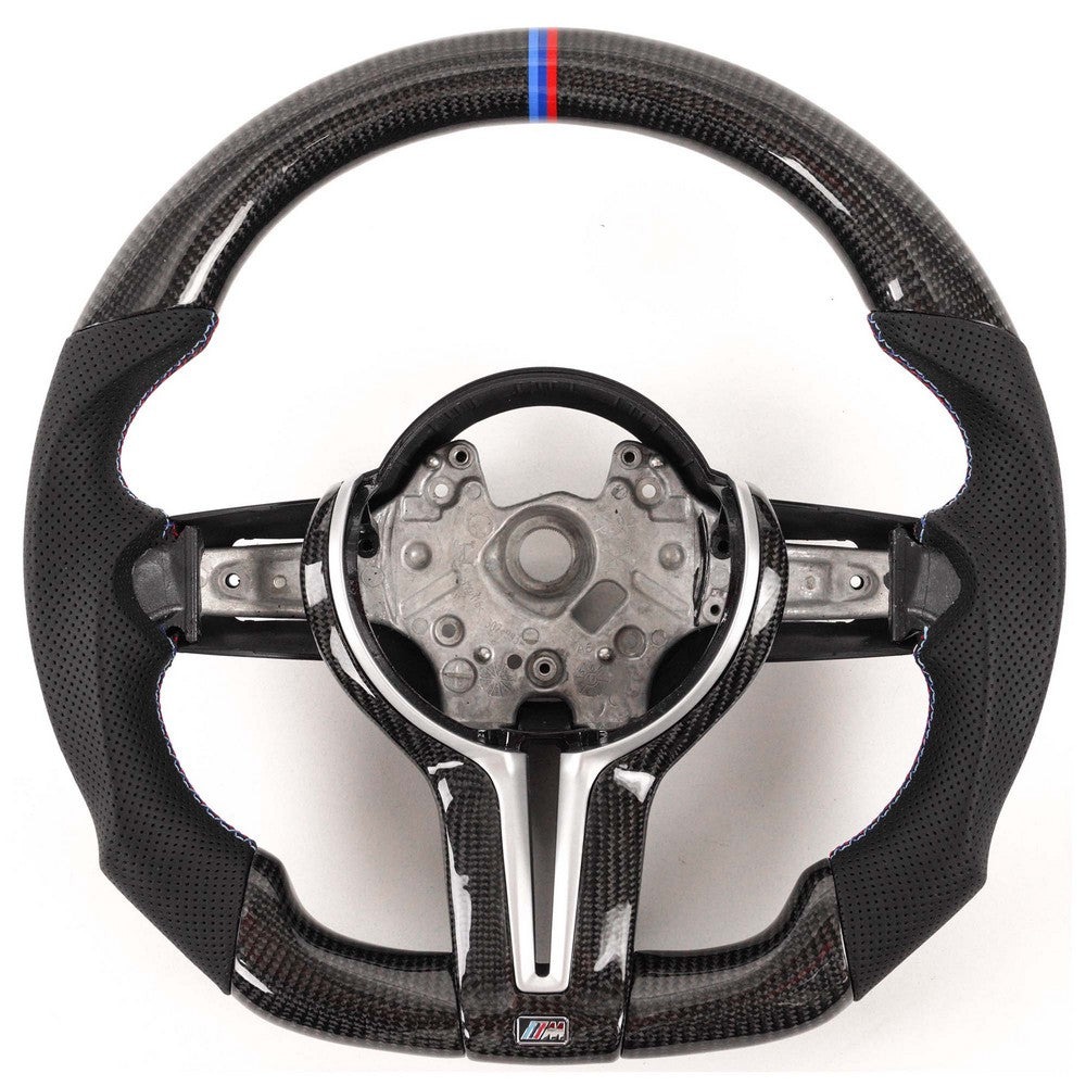 BMW 2 3 4 5 Series X5 X6 M Performance Steering Wheel - Vicrez Carbon Fiber