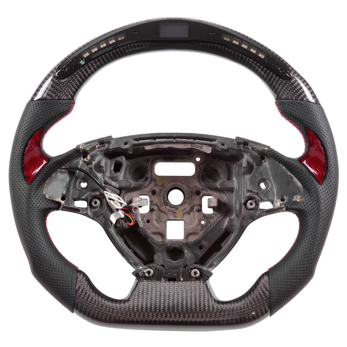 Vicrez Carbon Fiber Steering Wheel +LED Dash | Chevrolet Corvette C7 2014-2019