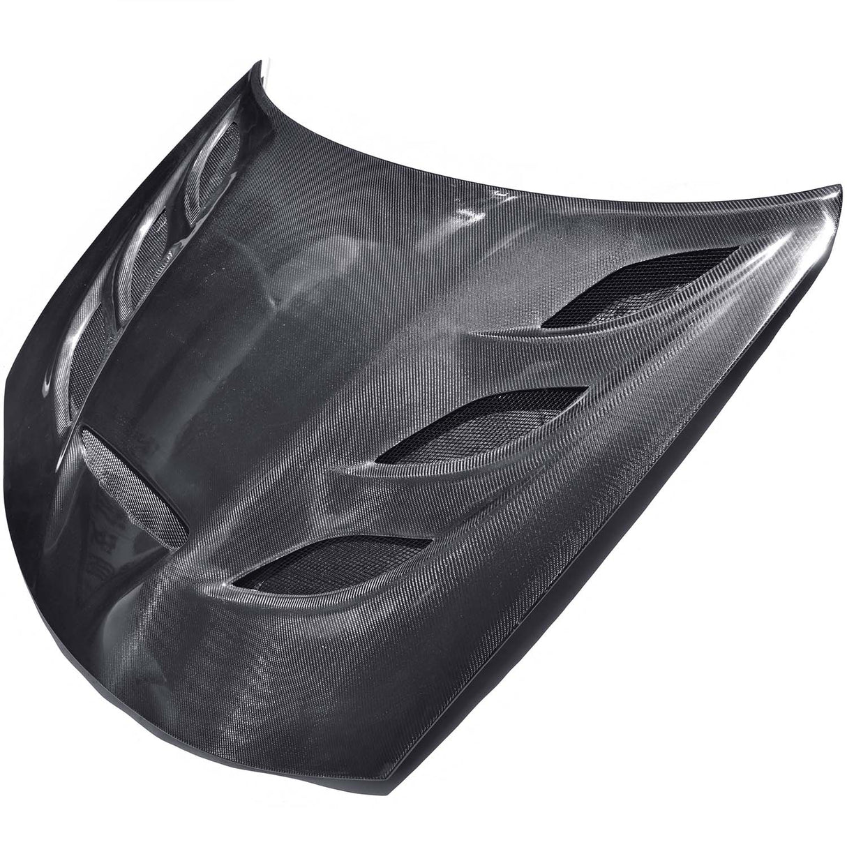 2015-2023 Dodge Charger V3R Style Hood w/ Vent Scoop - Vicrez Carbon Fiber