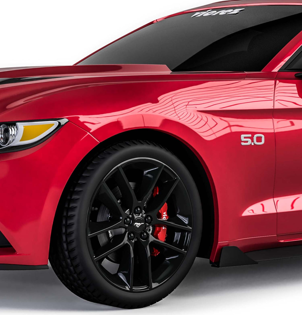 Vicrez Centa Style Rocker Panel Winglets | Ford Mustang 2015-2023
