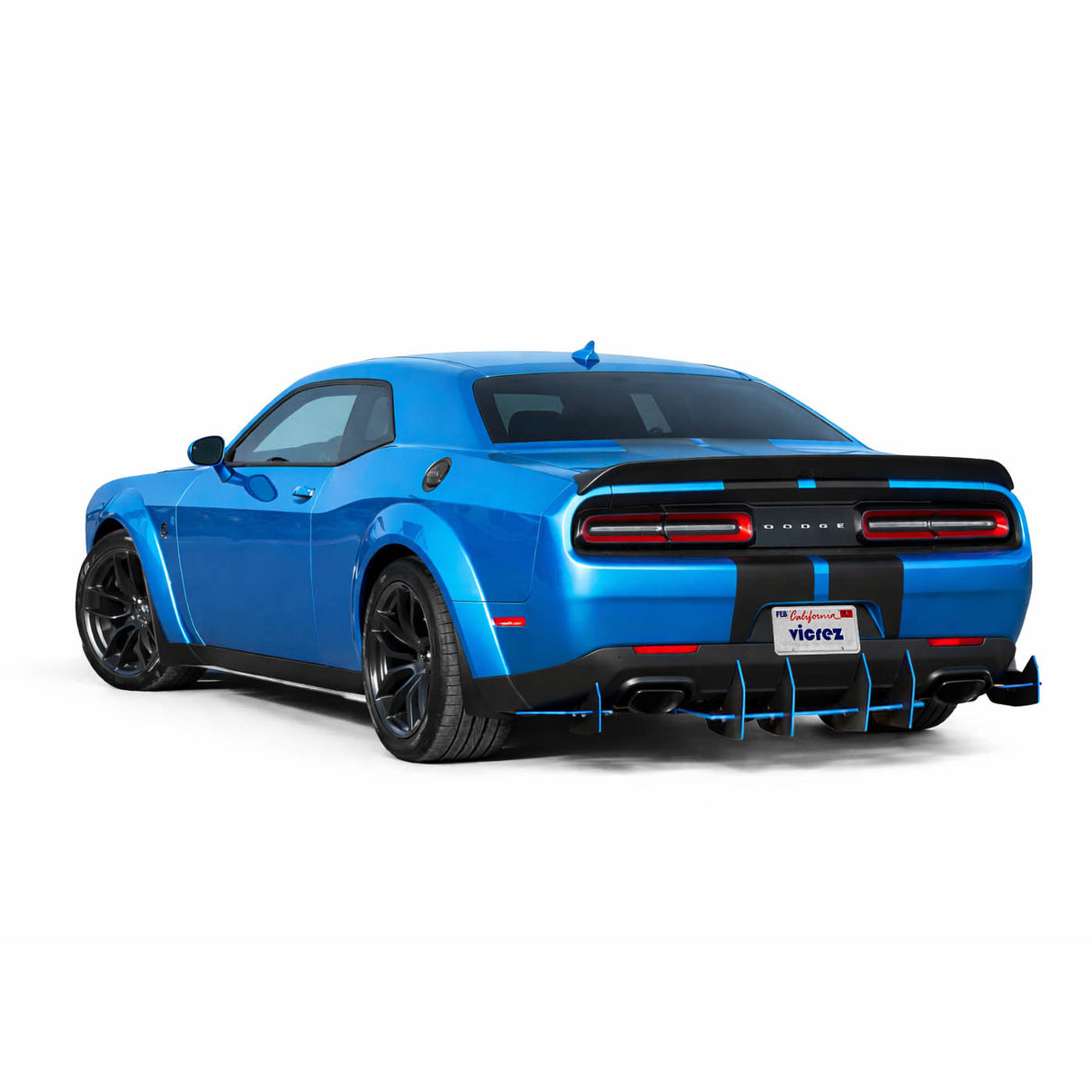 2008-2023 Dodge Challenger Centa VR2 Style Rear Diffuser - Vicrez