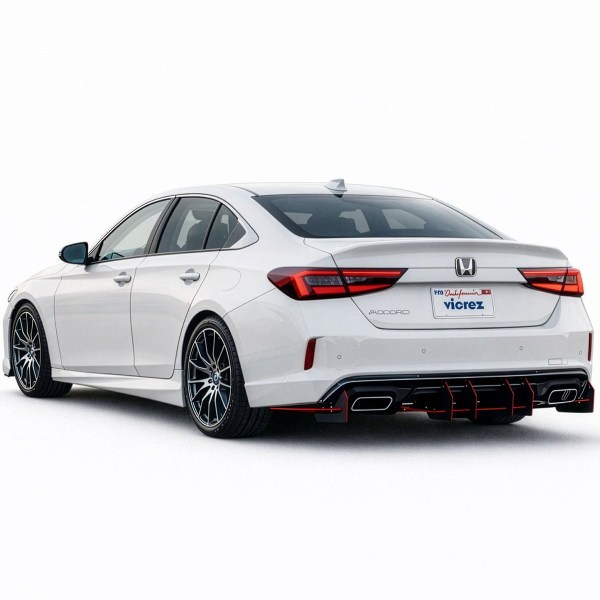 2017-2026 Honda Accord Centa VR2 Style Rear Diffuser - Vicrez