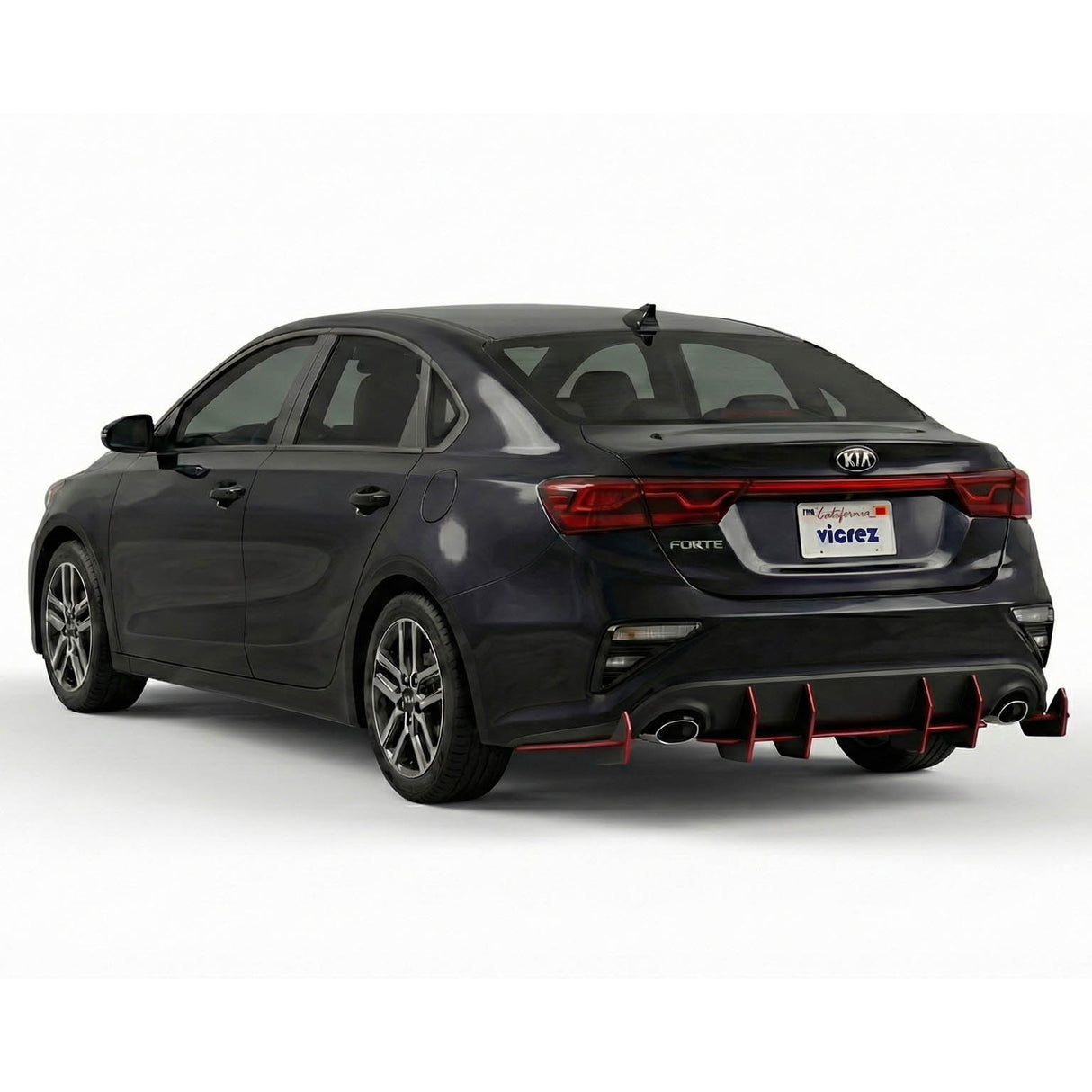 2019-2024 Kia Forte Centa VR2 Style Rear Diffuser - Vicrez