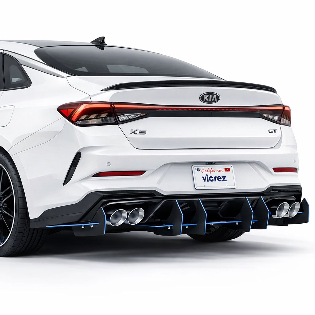 2021-2026 Kia K5 Centa VR2 Style Rear Diffuser - Vicrez