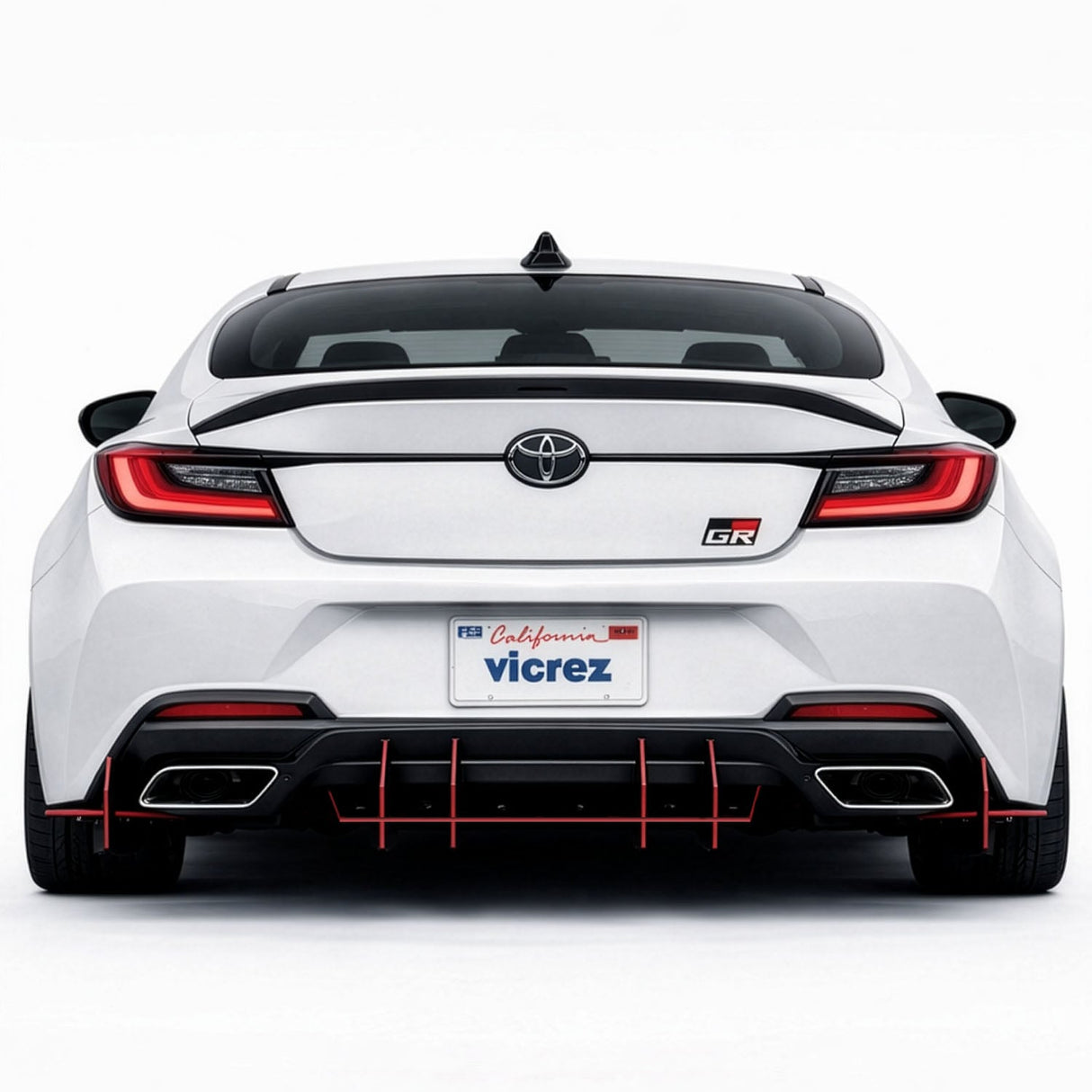 2017-2026 Toyota GR86 Centa VR2 Style Rear Diffuser - Vicrez