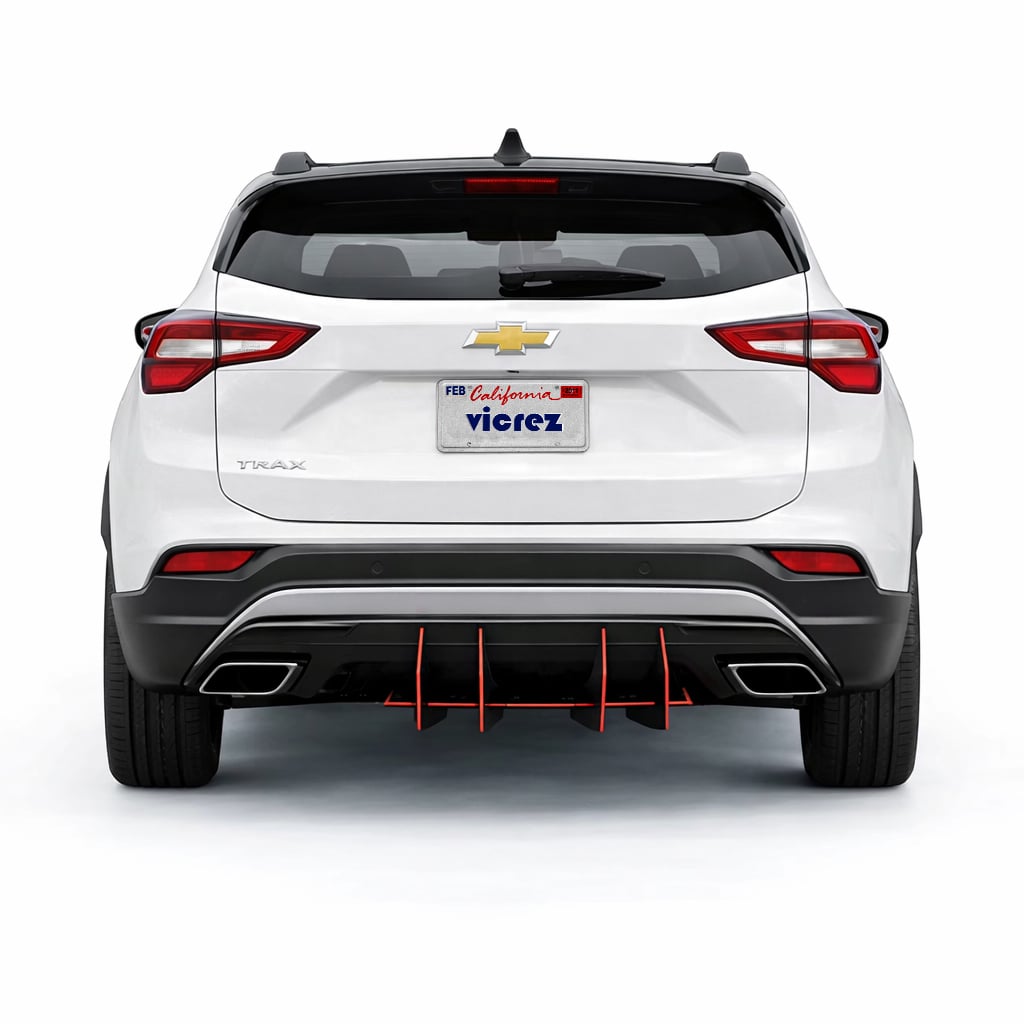 2019-2026 Chevrolet Trax Centa VR4 Style Rear Diffuser - Vicrez