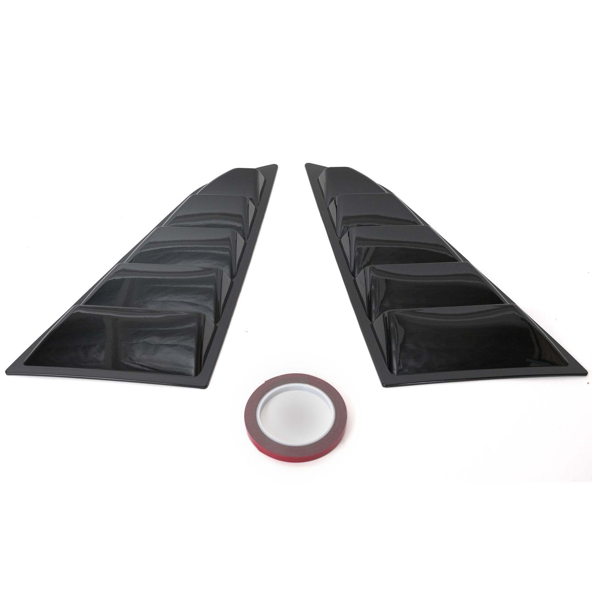 2014-2019 Chevrolet Corvette C7 LV Style Quarter Window Louvers - Vicrez