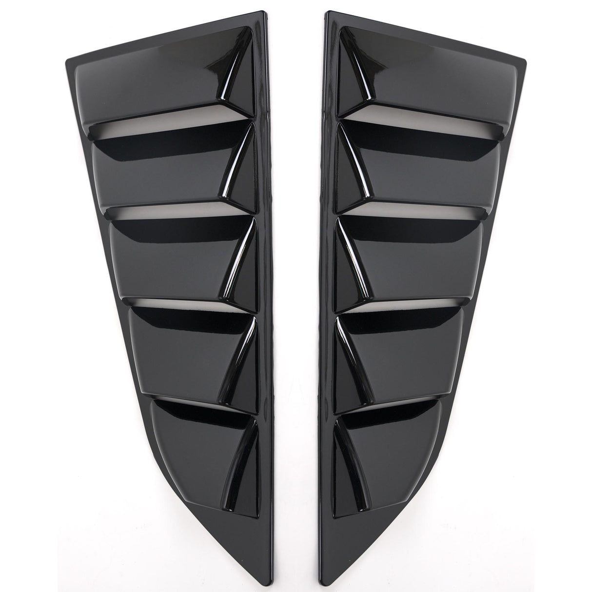 2014-2019 Chevrolet Corvette C7 LV Style Rear & Quarter Window Louvers - Vicrez