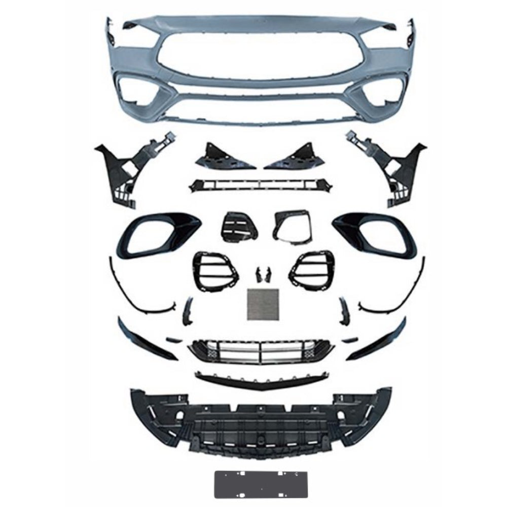 2019-2025 Mercedes CLA Class CLA45 Style Front Bumper - Vicrez