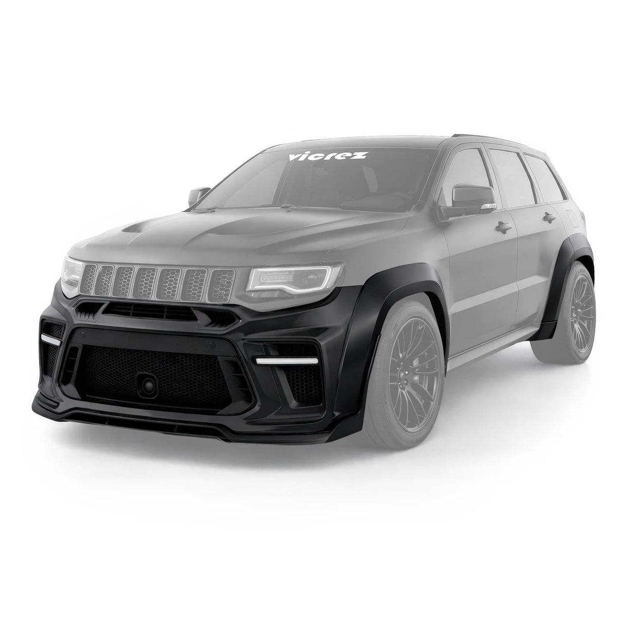 2012-2021 Jeep Grand Cherokee SRT Demon Style Widebody Kit - Vicrez