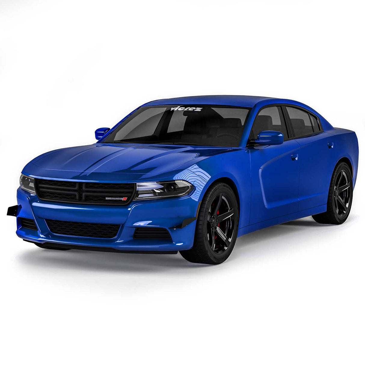 2015-2023 Dodge Charger CR2 Style Front Bumper Canards - Vicrez