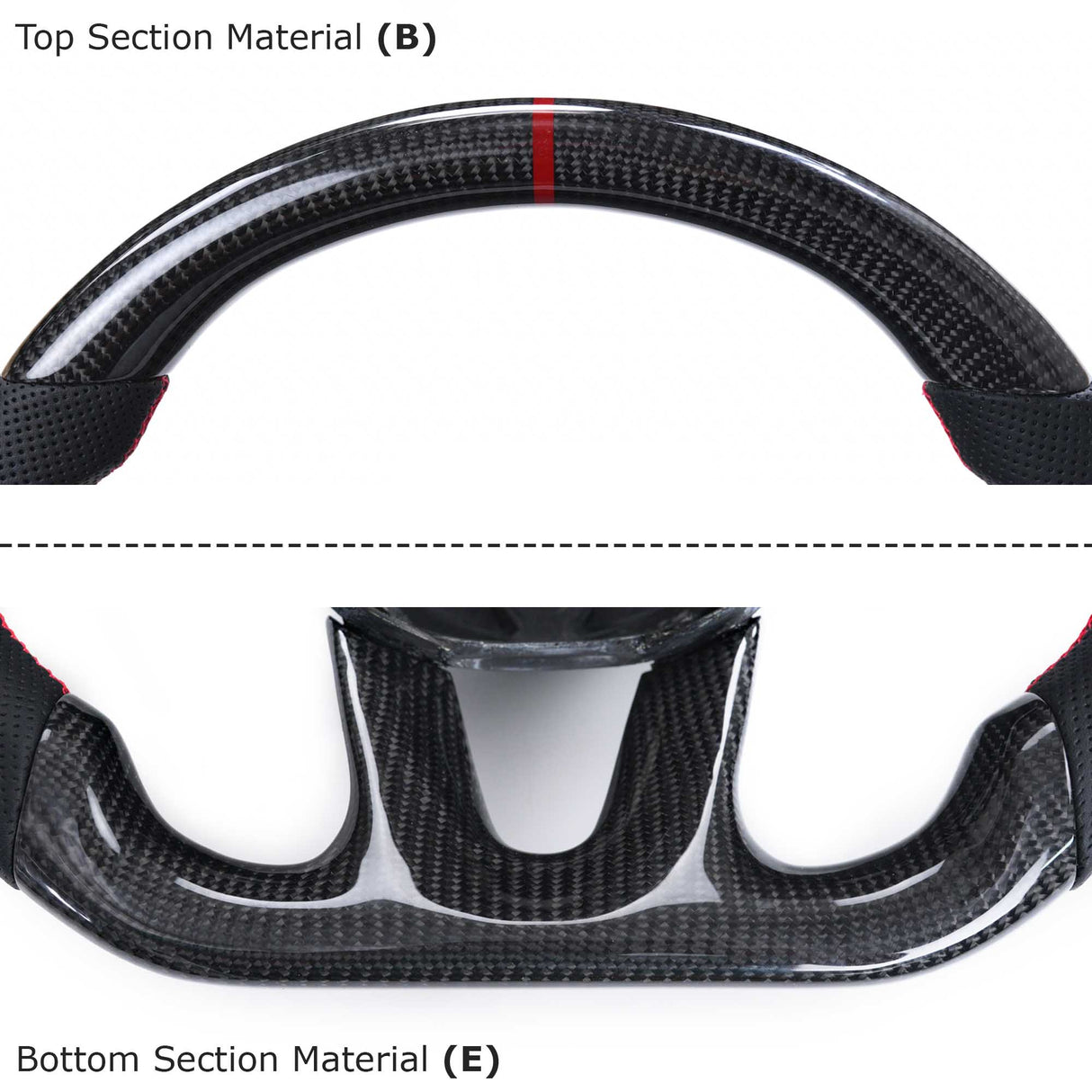 BMW 2 3 4 5 Series X5 X6 M Performance Steering Wheel - Vicrez Carbon Fiber