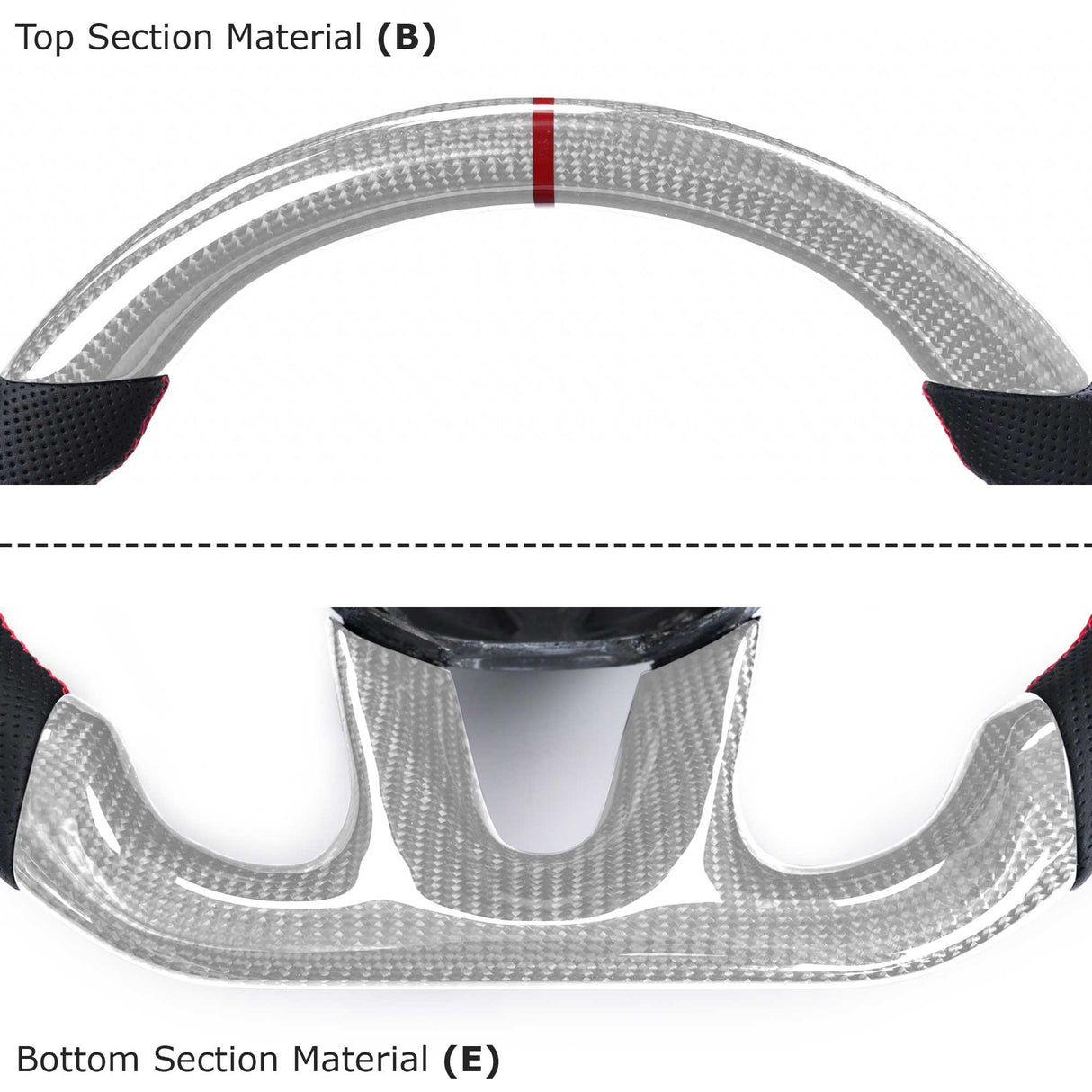 2015-2020 Jeep Grand Cherokee Carbon Fiber Steering Wheel+LED Dash - Vicrez