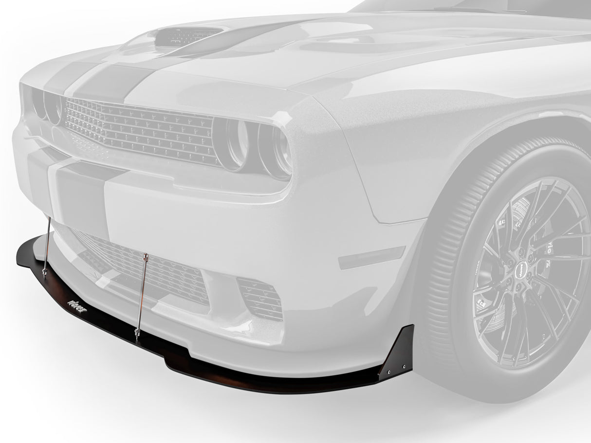 2015-2023 Dodge Challenger Demon Style Front Bumper Lip + Splitter - Vicrez