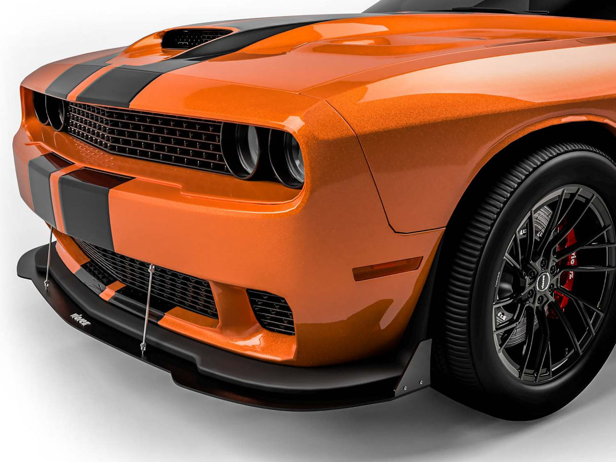 2015-2023 Dodge Challenger Demon Style Front Bumper Lip + Splitter - Vicrez