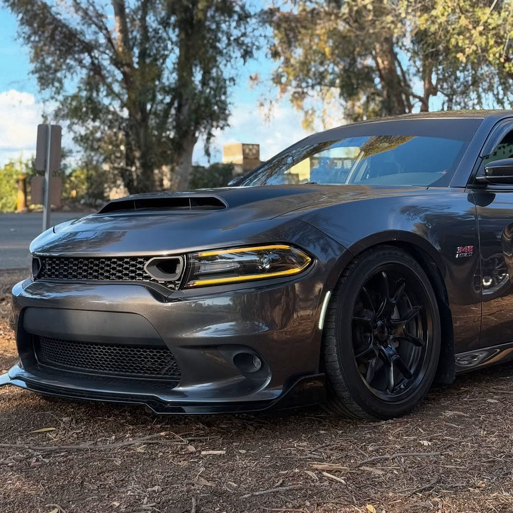 2015-2023 Dodge Charger Demon Style Hood w/ Vent Scoop - Vicrez
