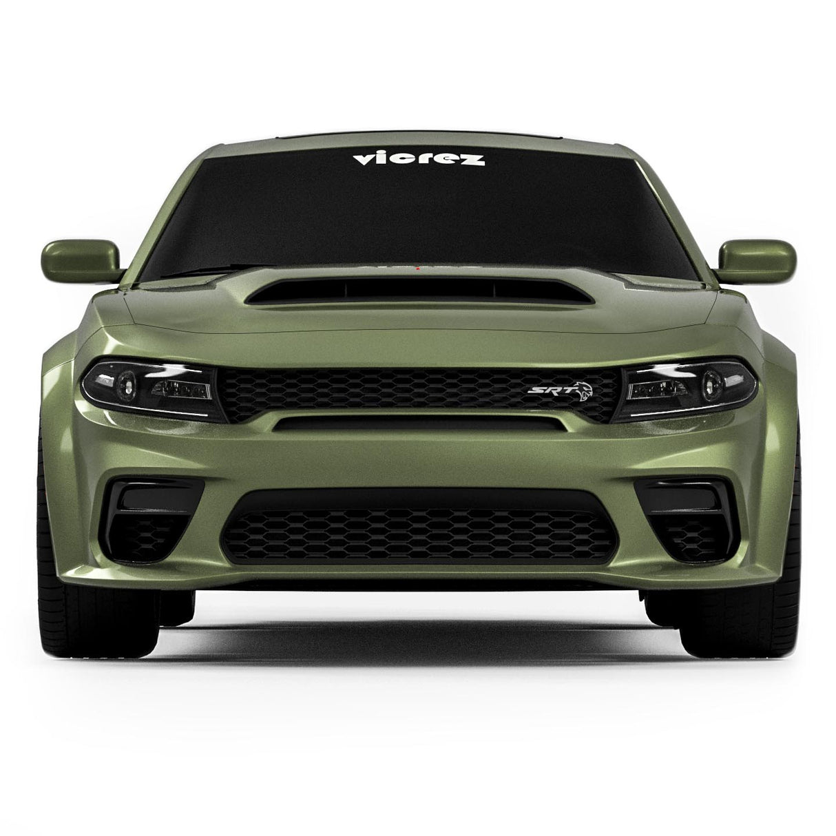 2015-2023 Dodge Charger Demon Style Hood w/ Vent Scoop - Vicrez