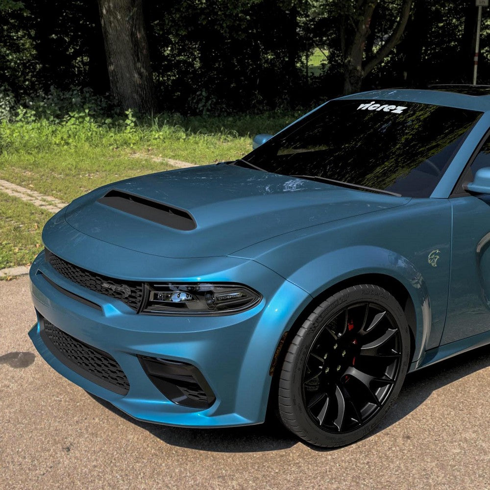 2015-2023 Dodge Charger Demon Style Hood w/ Vent Scoop - Vicrez