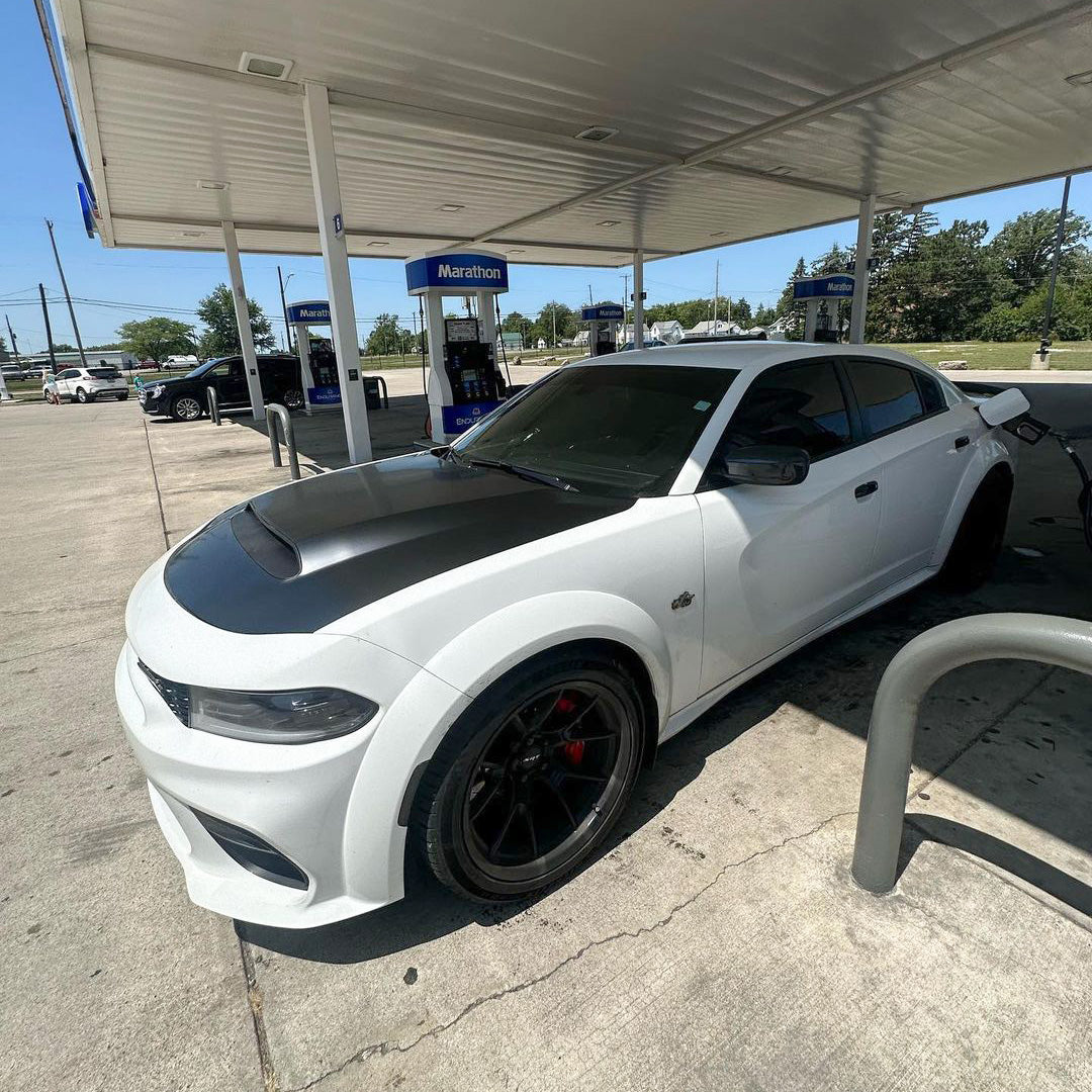 2015-2023 Dodge Charger Demon Style Hood w/ Vent Scoop - Vicrez
