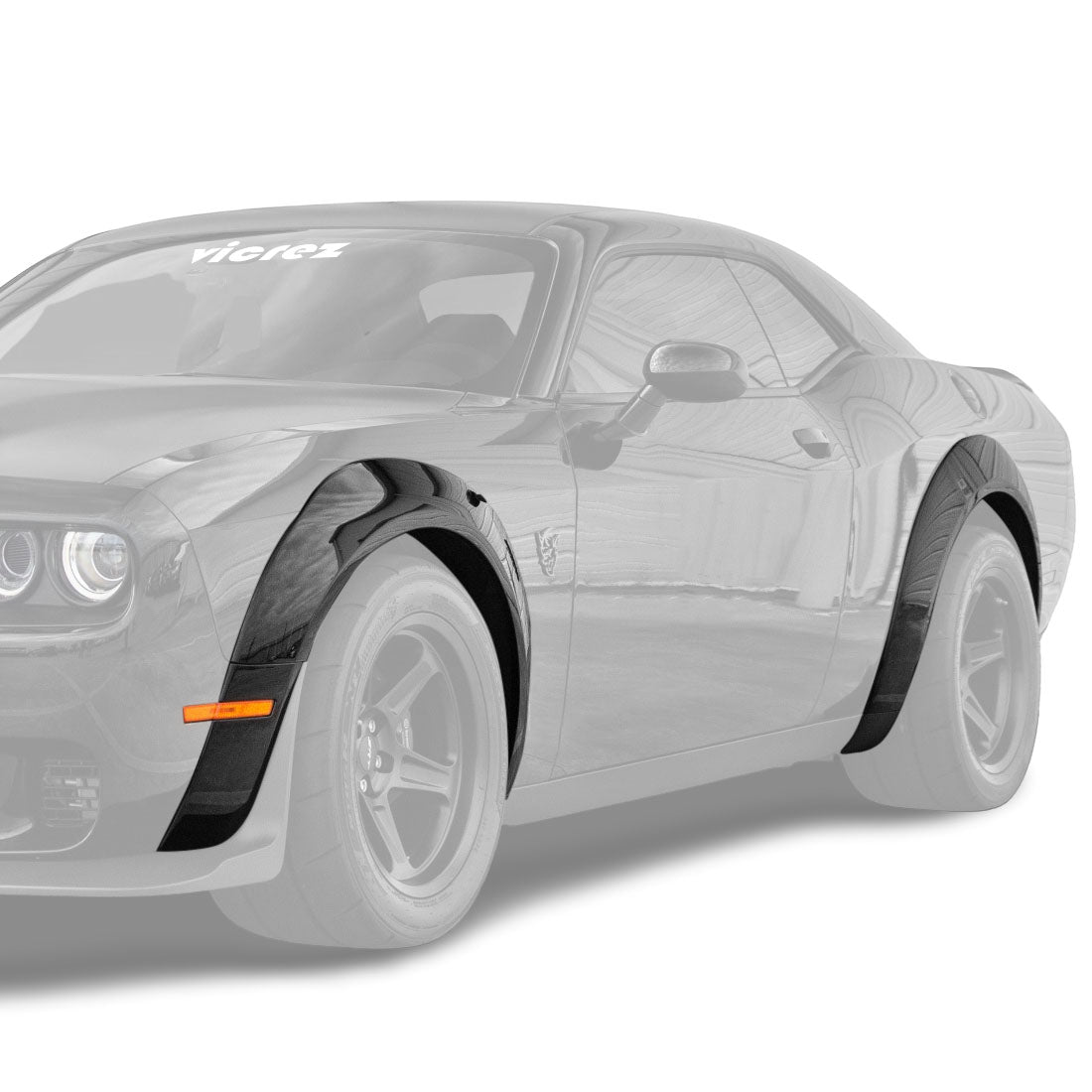 2008-2023 Dodge Challenger Demon Widebody Style Body Kit - Vicrez