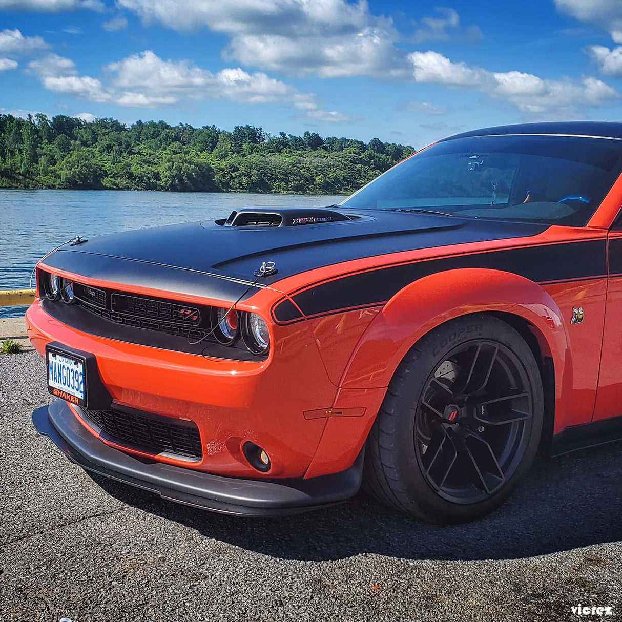 2015-2023 Dodge Challenger Demon Widebody Look Body Kit - Vicrez