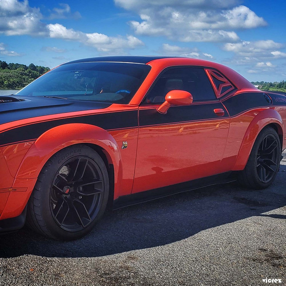 2015-2023 Dodge Challenger Demon Widebody Look Body Kit - Vicrez