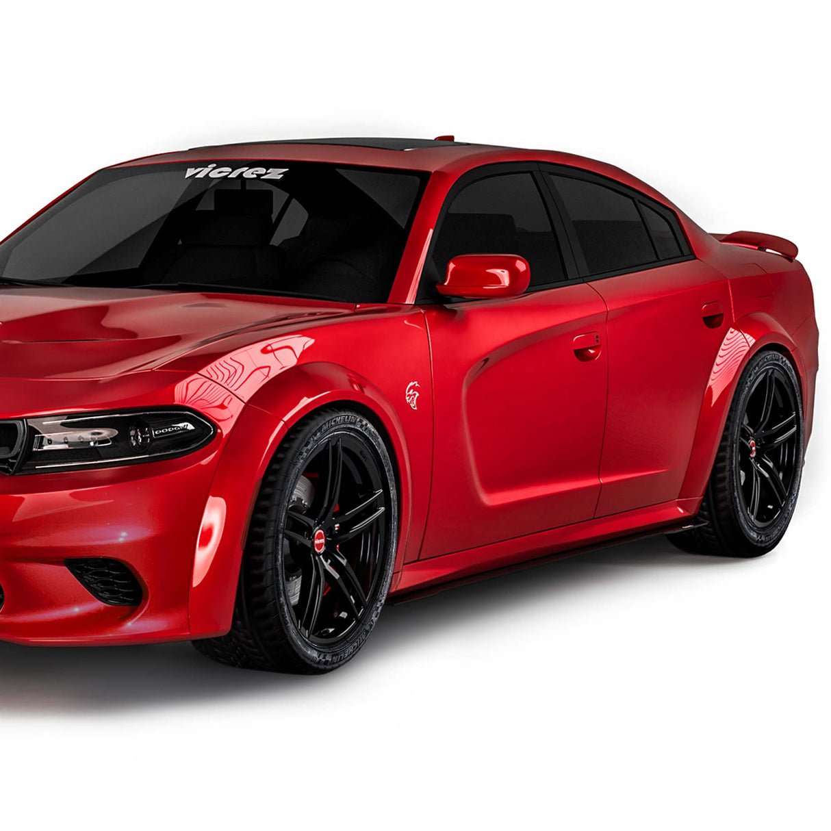 2015-2023 Dodge Charger Demon Style Wide Body Fender - Vicrez