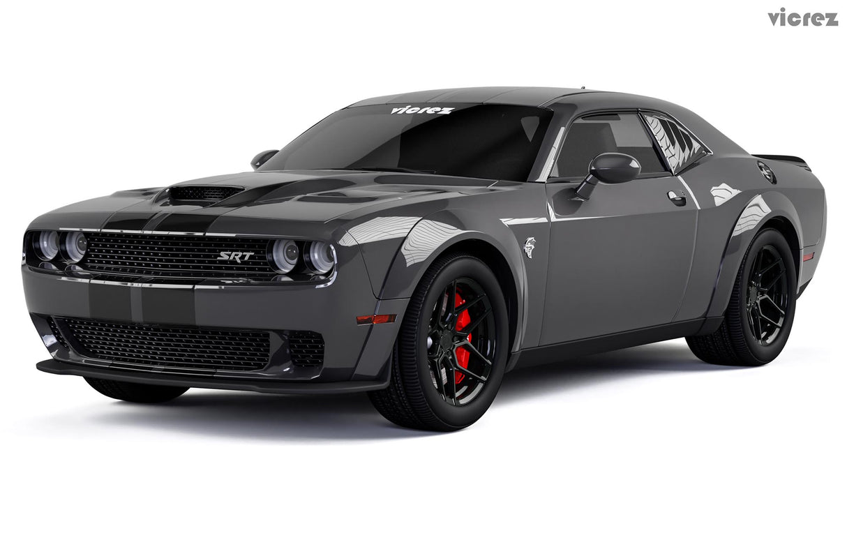 2008-2023 Dodge Challenger Demon Style Wide Body Kit - Vicrez