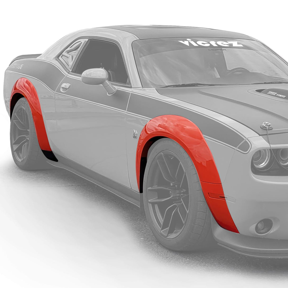 2015-2023 Dodge Challenger Demon Widebody Look Body Kit - Vicrez