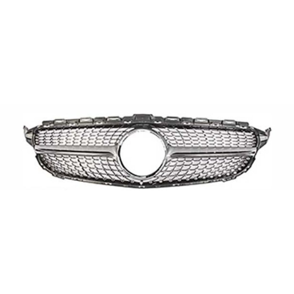 2015-2017 Mercedes C Class Diamond Style Grille - Vicrez