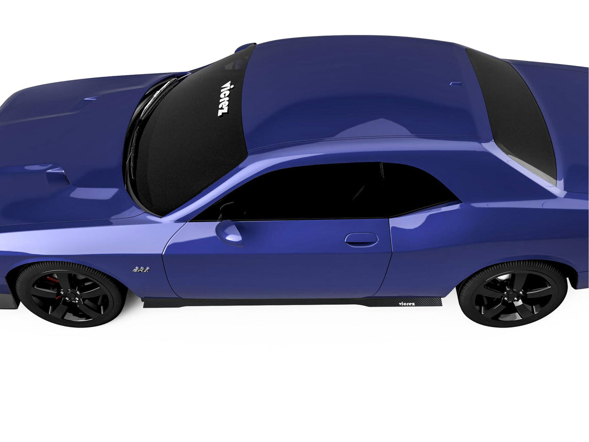 2008-2014 Dodge Challenger VZ Style Side Skirt Splitter - Vicrez