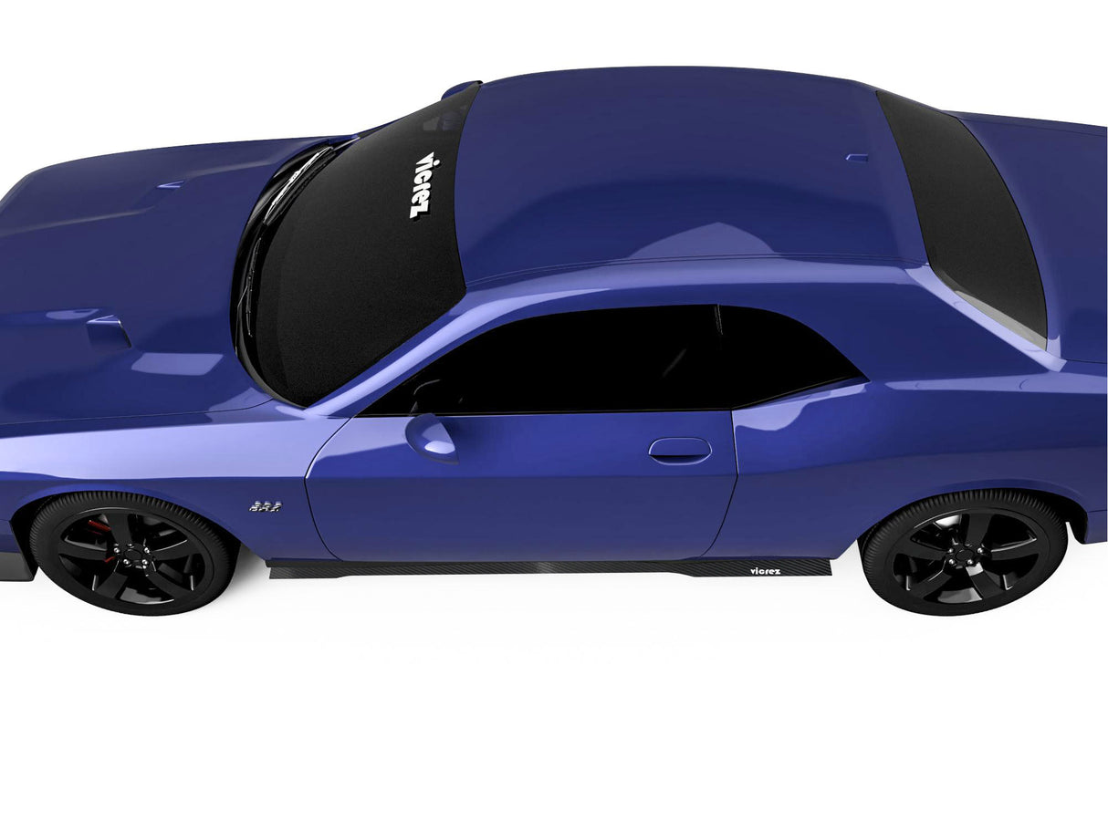 2008-2014 Dodge Challenger VZ Style Side Skirt Splitter - Vicrez
