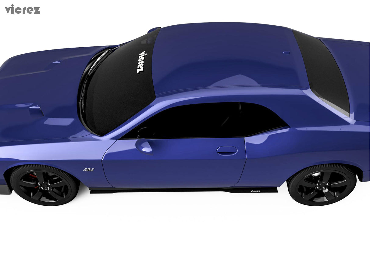 2008-2014 Dodge Challenger VZ Style Side Skirt Splitter - Vicrez