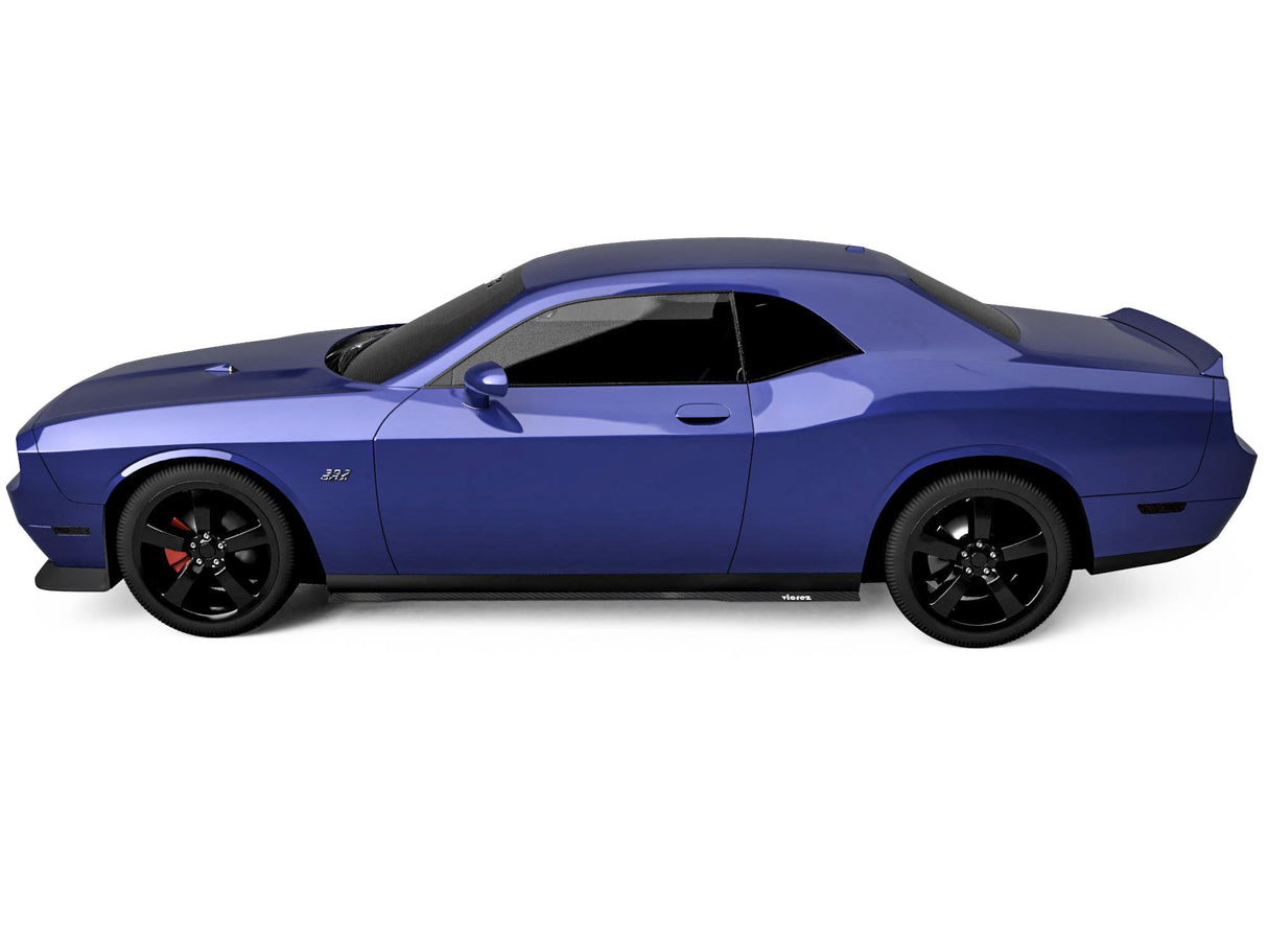 2008-2014 Dodge Challenger VZ Style Side Skirt Splitter - Vicrez