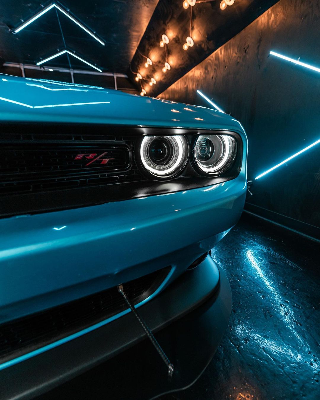 2015-2023 Dodge Challenger VZ Style Front Bumper Splitter - Vicrez