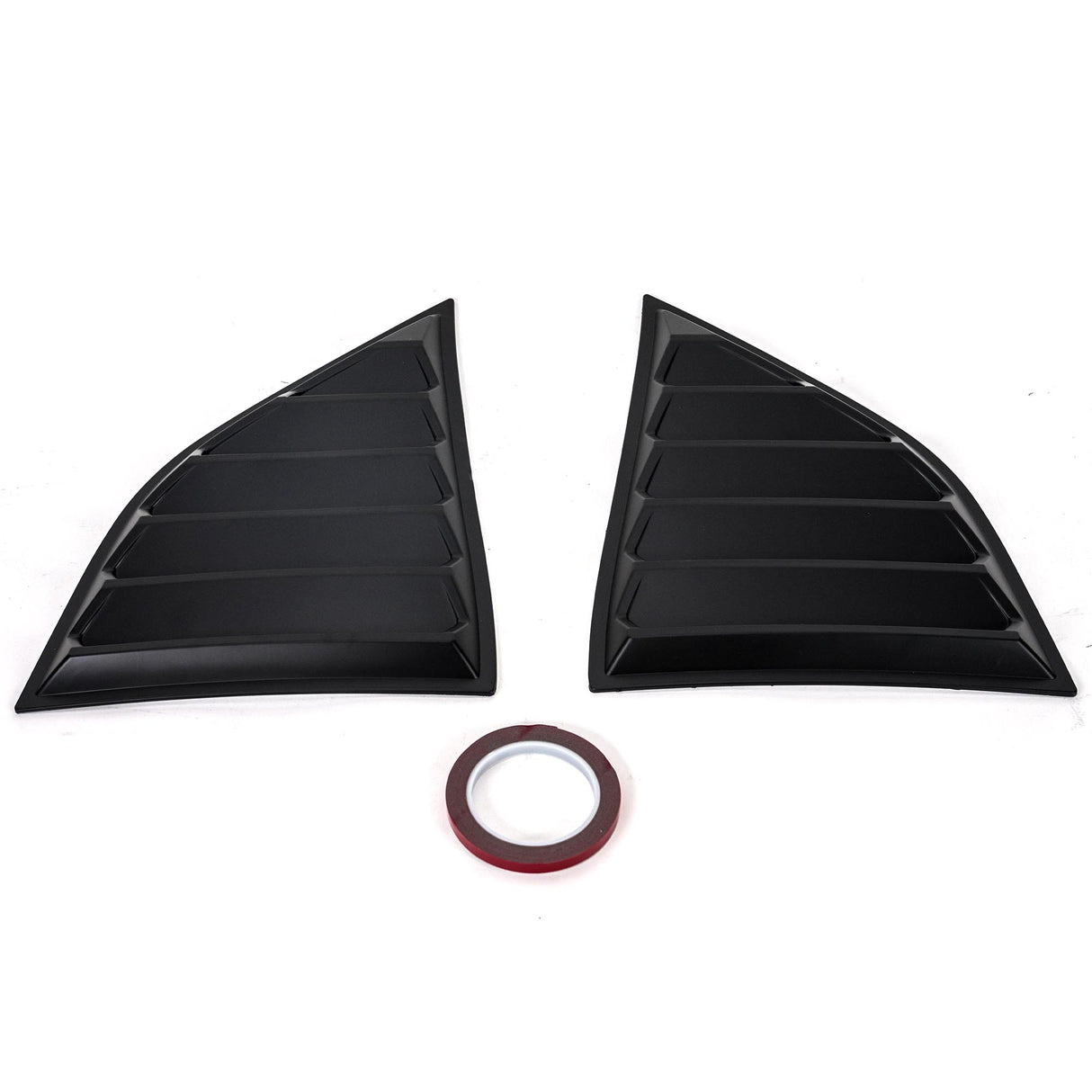 2008-2023 Dodge Challenger LV Style Quarter Window Louvers - Vicrez