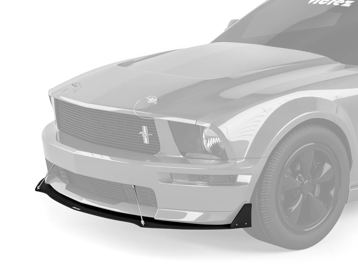 2005-2009 Ford Mustang DR Style Front Bumper Lip Splitter - Vicrez