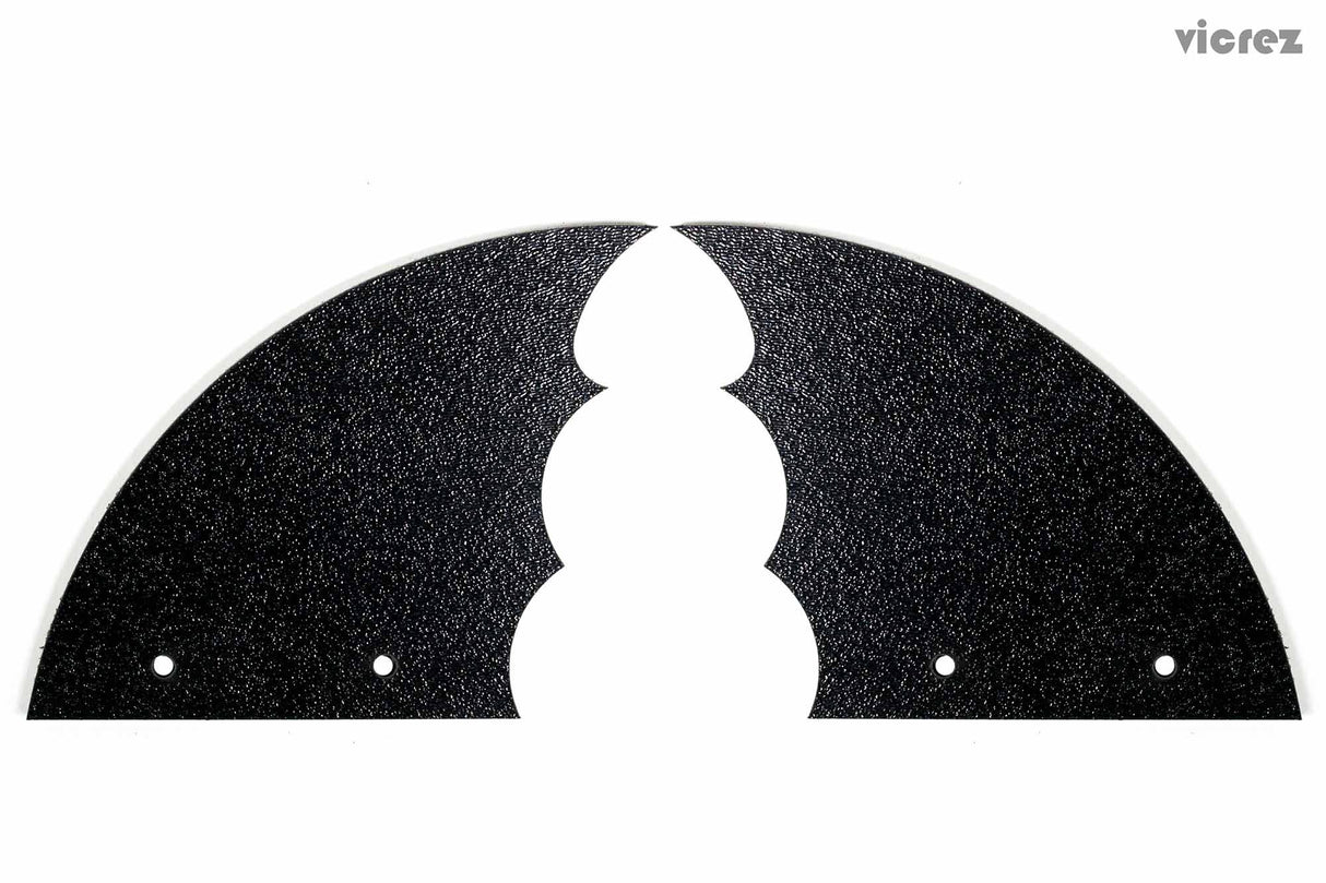 Vicrez Dragon Front Bumper Splitter Winglets