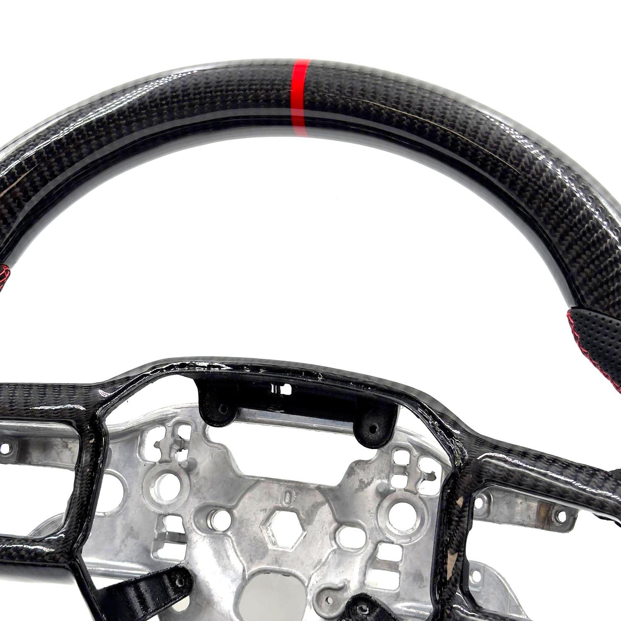 2024-2025 Ford Mustang DTR Style Steering Wheel - Vicrez Carbon Fiber