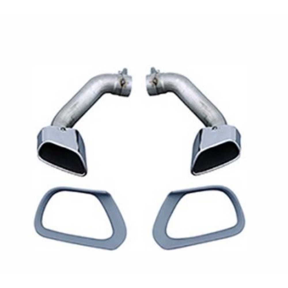 Vicrez E70 X5 Square Tail Pipe Square Trim | BMW E70 2007-2013