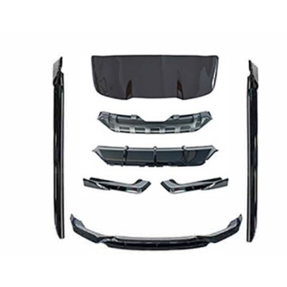 2014-2018 BMW F15 Black Knight Style Aero Kit - Vicrez