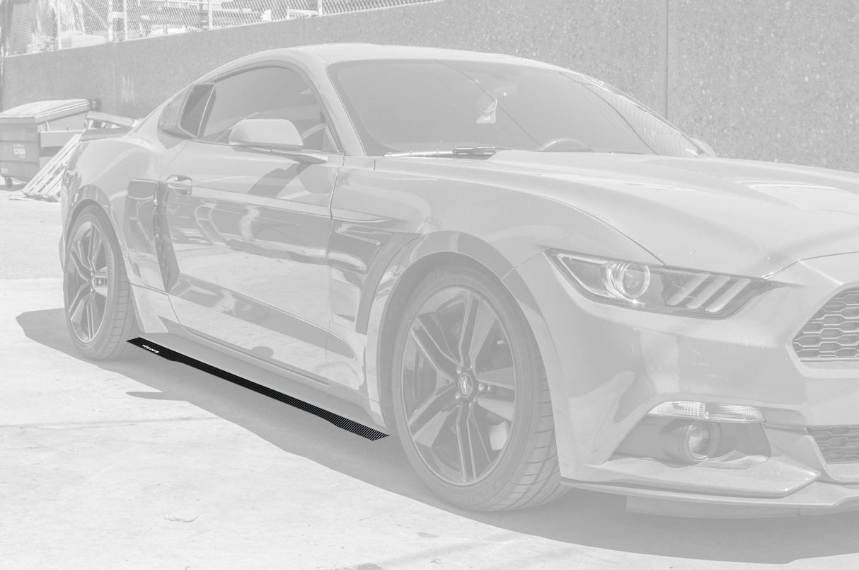 2015-2017 Ford Mustang Side Skirt Splitters - Vicrez