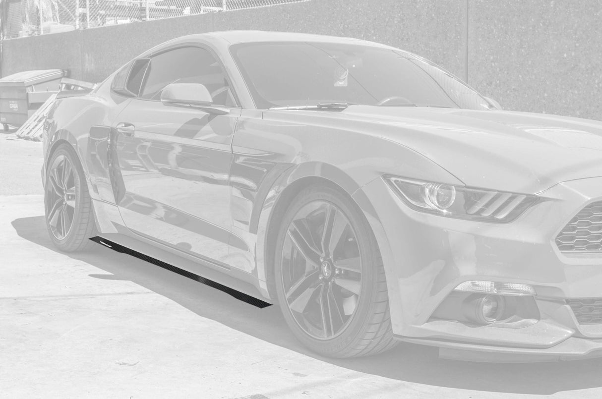 2015-2017 Ford Mustang Side Skirt Splitters - Vicrez